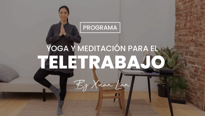Programa  de yoga y meditación para el teletrabajo