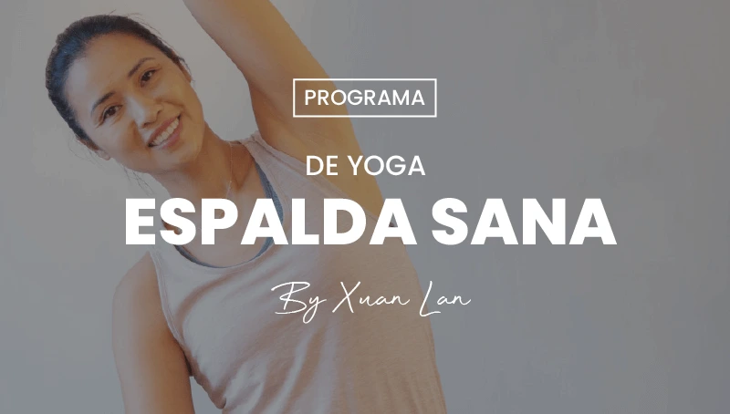 Programa de yoga espalda sana
