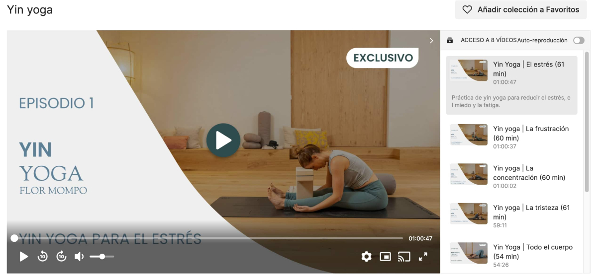 Clases de yoga relajante en XLY Studio