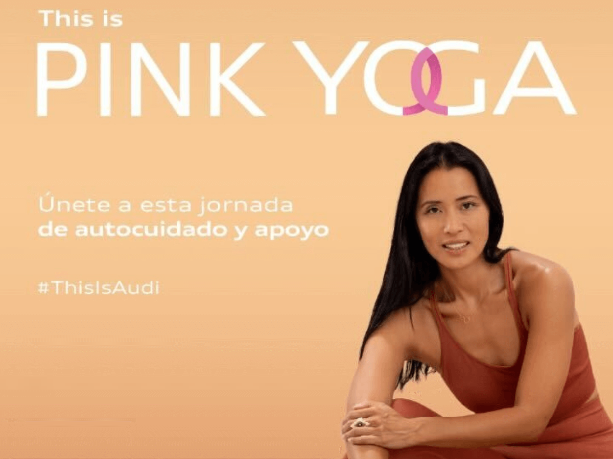 evento pink yoga