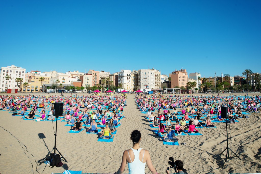 yoga playa barcelona