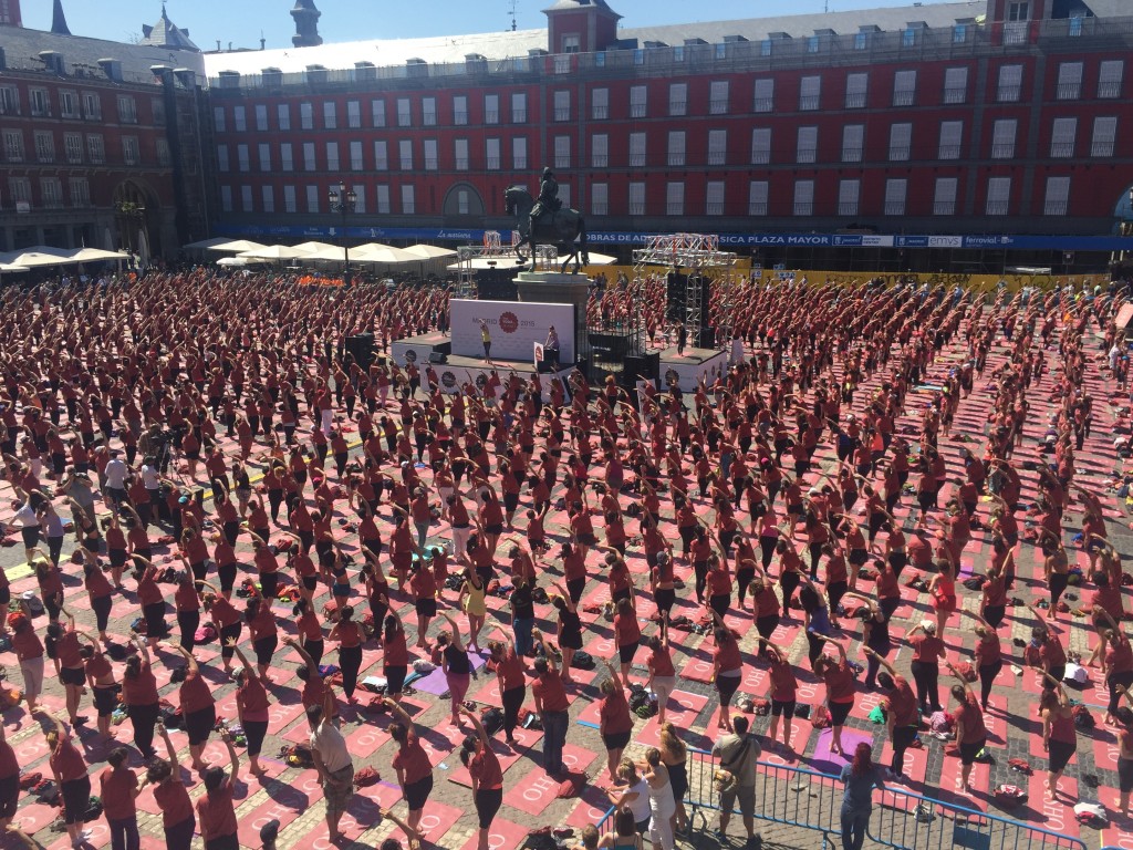 Free Yoga by Oysho en Madrid